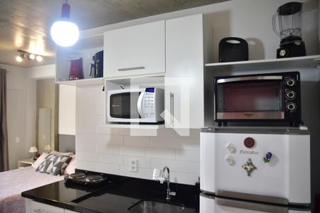 Studio à venda com 28m², 1 quarto e sem vagaCozinha