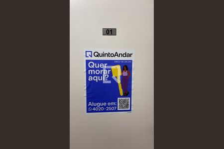 Apartamento para alugar com 33m², 1 quarto e sem vaga Apartamento para alugar com 33m², 1 quarto e sem vagaPlaca de Anuncio