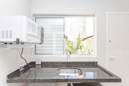 Cozinha da Kitnet de kitnet/studio para alugar com 1 quarto, 18m² em Aclimação, São Paulo