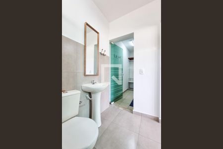 Banheiro da Suíte de kitnet/studio para alugar com 1 quarto, 24m² em Jardim Ismenia, São José dos Campos