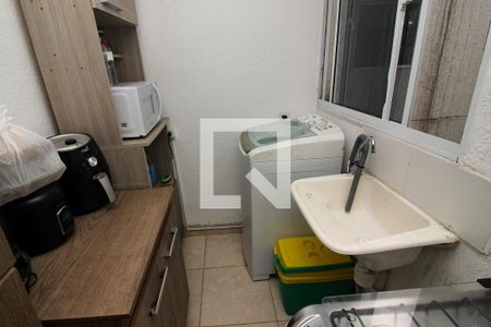Apartamento à venda com 44m², 2 quartos e 1 vagaCozinha e Área de Serviço