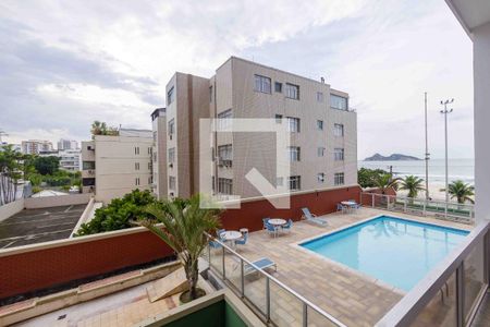 Varanda Vista de apartamento à venda com 1 quarto, 51m² em Barra da Tijuca, Rio de Janeiro