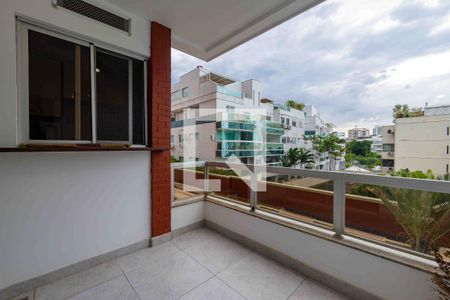 Varanda de apartamento à venda com 1 quarto, 51m² em Barra da Tijuca, Rio de Janeiro