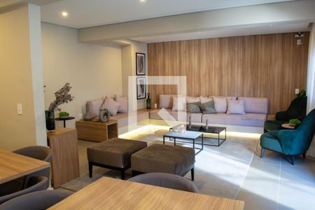 Studio à venda com 27m², 1 quarto e sem vagaÁrea comum - Salão de festas