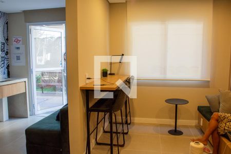 Studio à venda com 27m², 1 quarto e sem vagaÁrea comum