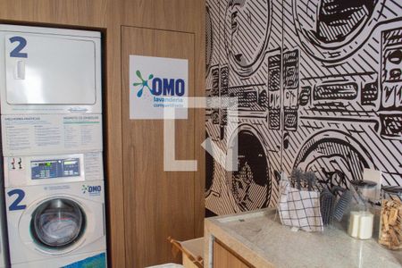 Studio à venda com 27m², 1 quarto e sem vagaLavanderia