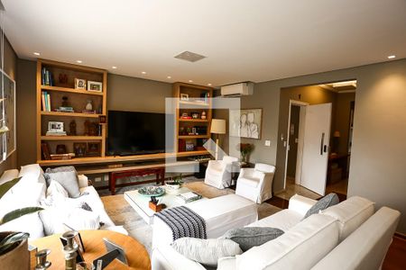 Sala  de apartamento à venda com 4 quartos, 190m² em Real Parque, São Paulo