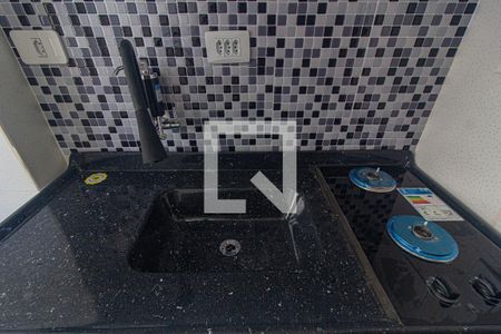 Cozinha de apartamento para alugar com 1 quarto, 60m² em Centro, Curitiba