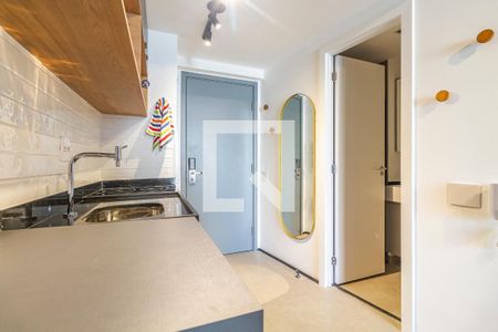 Studio à venda com 22m², 1 quarto e sem vagaCozinha
