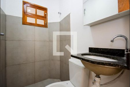 Banheiro de kitnet/studio para alugar com 1 quarto, 35m² em Jardim Adriana, Guarulhos