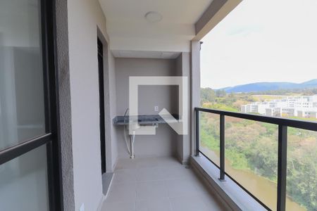 Varanda gourmet de apartamento à venda com 3 quartos, 86m² em Recanto Quarto Centenario, Jundiaí