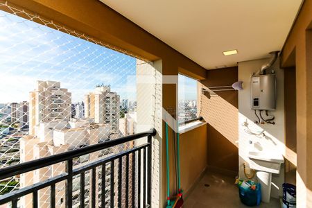 Varanda da Sala de apartamento à venda com 2 quartos, 60m² em Jardim Pereira Leite, São Paulo
