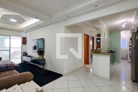 Sala de apartamento para alugar com 2 quartos, 90m² em Maracanã, Praia Grande