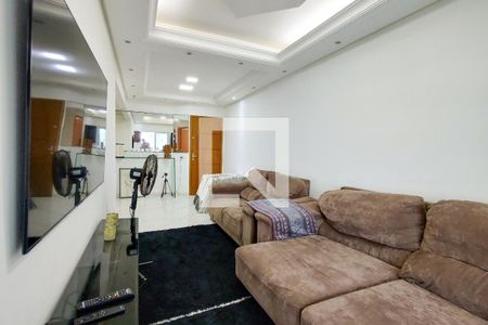 Sala de apartamento para alugar com 2 quartos, 90m² em Maracanã, Praia Grande