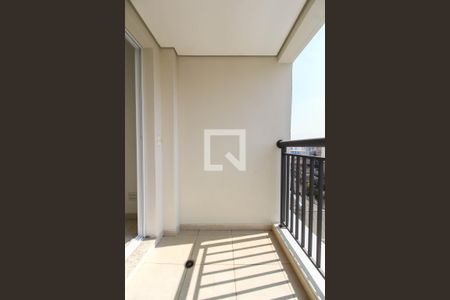 Varanda da Sala de apartamento para alugar com 2 quartos, 52m² em Brás, São Paulo