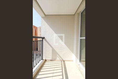 Varanda da Sala de apartamento para alugar com 2 quartos, 52m² em Brás, São Paulo