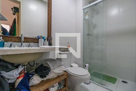 Banheiro de apartamento para alugar com 1 quarto, 50m² em Tamboré, Santana de Parnaíba