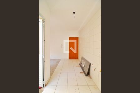Sala/Cozinha de apartamento à venda com 2 quartos, 41m² em Vila Príncipe de Gales, Santo André