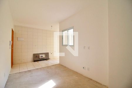 Sala/Cozinha de apartamento à venda com 2 quartos, 41m² em Vila Príncipe de Gales, Santo André