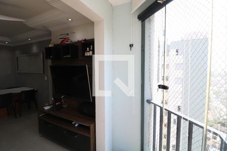 Varanda da Sala de apartamento à venda com 3 quartos, 65m² em Chácara Belenzinho, São Paulo