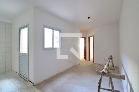 Sala de apartamento à venda com 2 quartos, 42m² em Vila Príncipe de Gales, Santo André