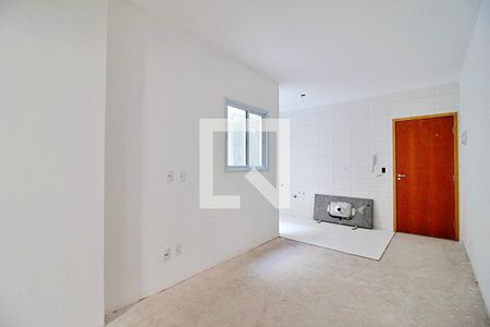 Sala/Cozinha de apartamento à venda com 2 quartos, 42m² em Vila Príncipe de Gales, Santo André