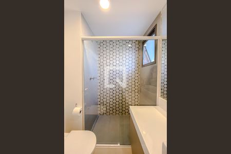 Banheiro de kitnet/studio para alugar com 1 quarto, 30m² em Alto da Mooca, São Paulo