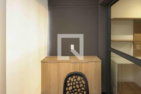 Varanda de kitnet/studio para alugar com 1 quarto, 28m² em Jardim Independência, São Paulo