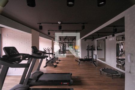 Studio para alugar com 28m², 1 quarto e sem vaga Studio para alugar com 28m², 1 quarto e sem vagaAcademia