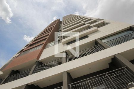 Studio para alugar com 28m², 1 quarto e sem vaga Studio para alugar com 28m², 1 quarto e sem vagaFachada