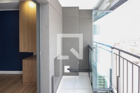 Varanda de kitnet/studio para alugar com 1 quarto, 28m² em Jardim Independência, São Paulo