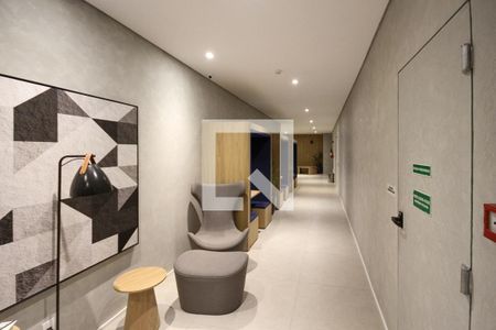 Studio para alugar com 28m², 1 quarto e sem vaga Studio para alugar com 28m², 1 quarto e sem vagaHall