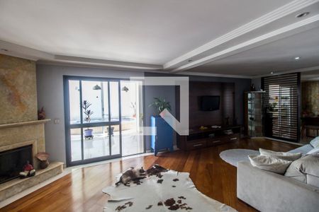Sala de casa de condomínio à venda com 4 quartos, 340m² em Tamboré, Santana de Parnaíba