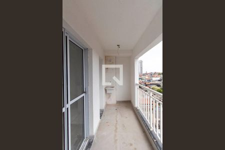 Varanda e Área de Serviço de apartamento à venda com 2 quartos, 49m² em Vila Danubio Azul, São Paulo