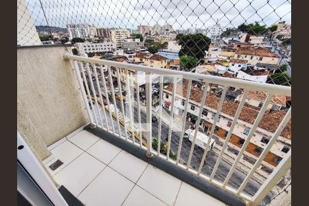 Varanda da Sala de apartamento à venda com 2 quartos, 53m² em Todos Os Santos, Rio de Janeiro
