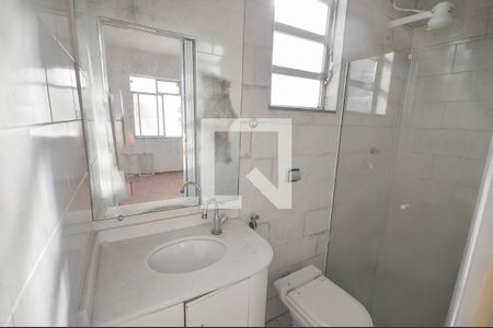 Banheiro de kitnet/studio à venda com 1 quarto, 35m² em Rio Comprido, Rio de Janeiro