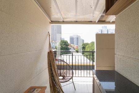 Varanda da Sala de apartamento para alugar com 2 quartos, 55m² em Vila Brasilândia, São Paulo