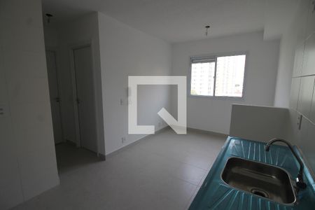 Sala e Cozinha de apartamento para alugar com 2 quartos, 33m² em Brás, São Paulo