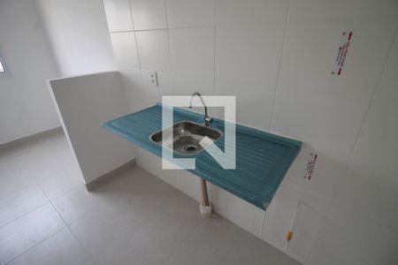 Cozinha de apartamento para alugar com 2 quartos, 33m² em Brás, São Paulo
