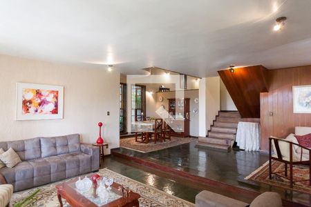sala de visita de casa à venda com 3 quartos, 587m² em Quintas , Nova Lima