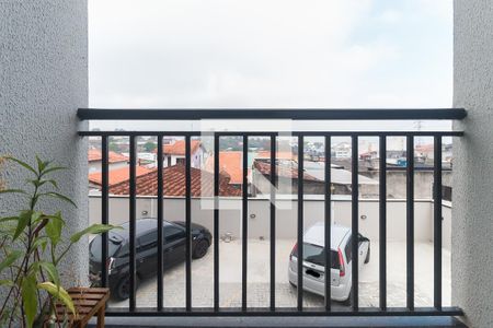 Sacada da Sala de apartamento para alugar com 2 quartos, 55m² em Vila Lavínia, Mogi das Cruzes