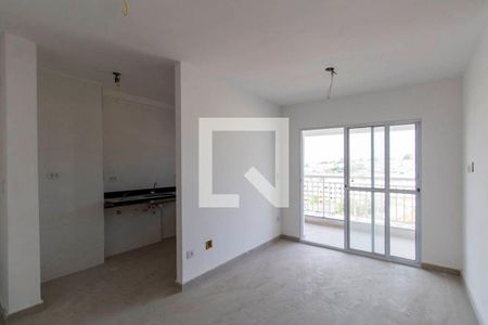 Sala e Cozinha  de apartamento à venda com 2 quartos, 48m² em Vila Danubio Azul, São Paulo
