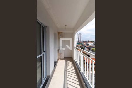 Varanda Sala e Área de Serviço de apartamento à venda com 2 quartos, 49m² em Vila Danubio Azul, São Paulo