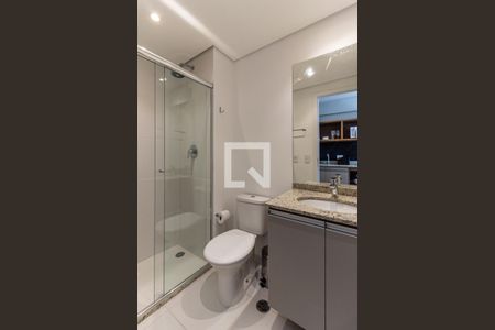 Studio para alugar com 21m², 1 quarto e sem vaga Studio para alugar com 21m², 1 quarto e sem vagaBanheiro