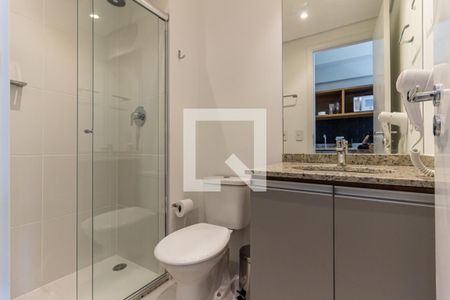 Studio para alugar com 21m², 1 quarto e sem vaga Studio para alugar com 21m², 1 quarto e sem vagaBanheiro