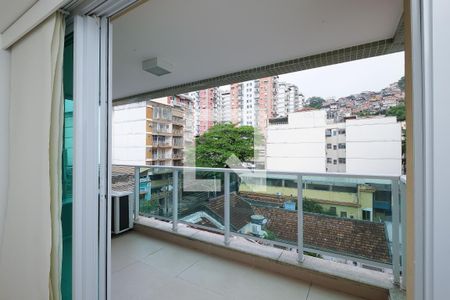 Varanda da Sala de apartamento à venda com 2 quartos, 70m² em Tijuca, Rio de Janeiro