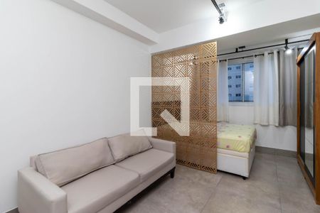 Sala  de apartamento para alugar com 1 quarto, 24m² em Santana, São Paulo