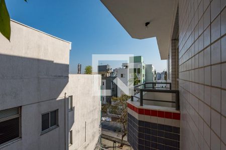 Varanda da Sala de apartamento para alugar com 4 quartos, 210m² em Buritis, Belo Horizonte