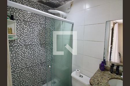 Banheiro da Suíte de casa de condomínio à venda com 2 quartos, 120m² em Recreio dos Bandeirantes, Rio de Janeiro
