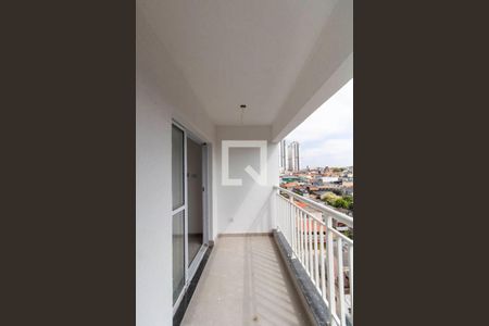 Varanda Sala e Área de Serviço de apartamento à venda com 2 quartos, 48m² em Vila Danubio Azul, São Paulo